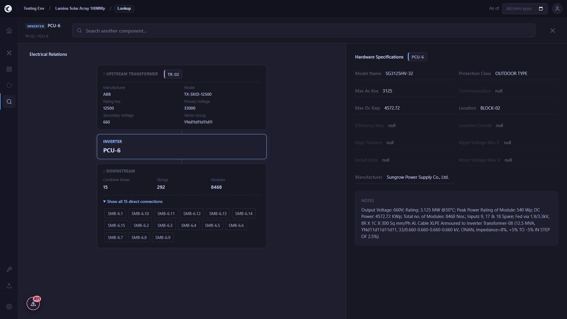 Lamina Search UI